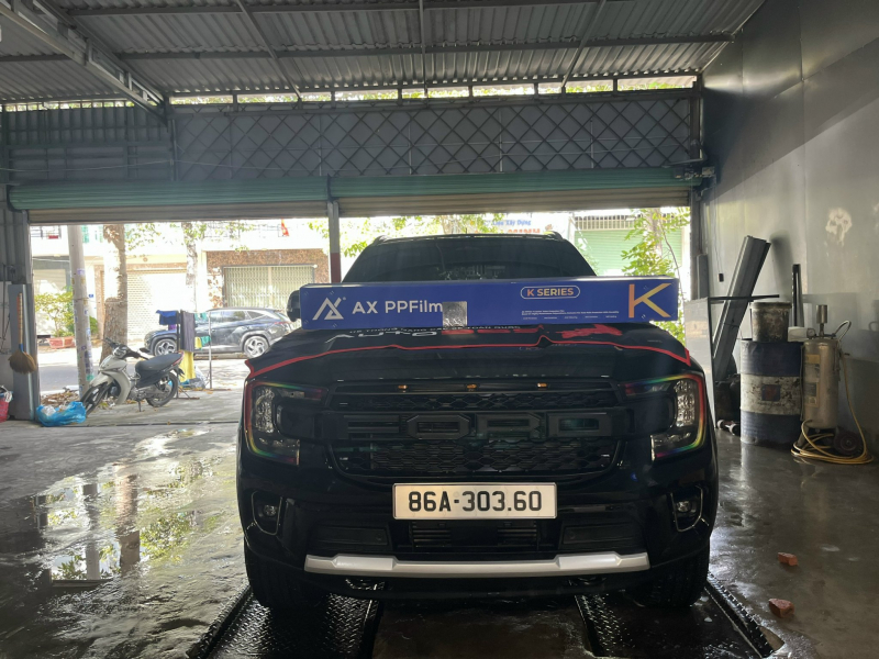 Thông tin bảo hành PPF K series xe Ford Ranger